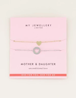 My Jewellery Mother & Daughter Bracelet Multi-kleur ONESIZE MJ008881700