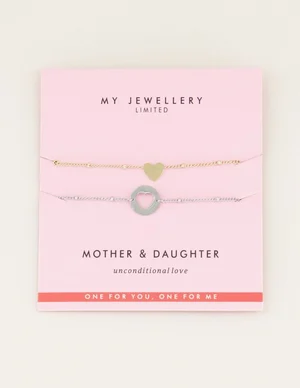 My Jewellery Mother & Daughter Bracelet Multi-kleur ONESIZE MJ008881700