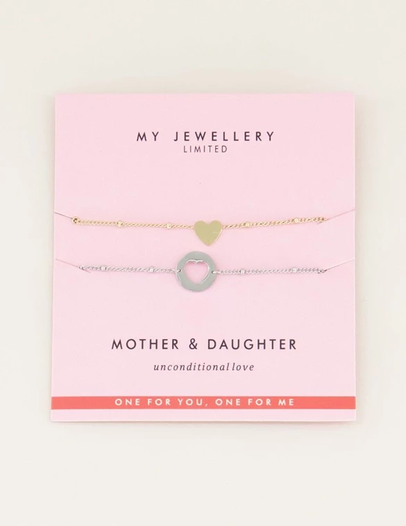 My Jewellery Mother & Daughter Bracelet Multi-kleur ONESIZE MJ008881700