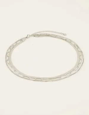 My Jewellery Necklace 3 layers chains MJ07690