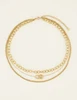 My Jewellery Necklace 3 layers chains MJ07693