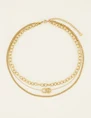 My Jewellery Necklace 3 layers chains MJ07693