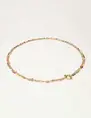 My Jewellery Necklace 3 layers miyuki blue pink MJ10235