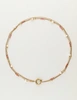 My Jewellery Necklace 3 layers red pearl MJ12202