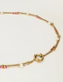 My Jewellery Necklace 3 layers red pearl MJ12202