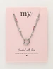 My Jewellery Necklace 3 layers red pearl MJ12202