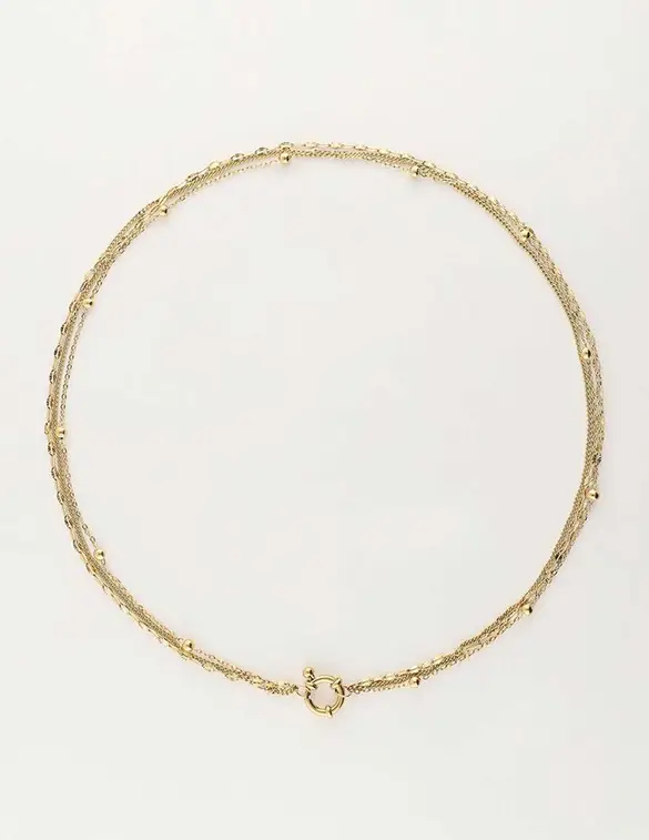 My Jewellery Necklace 3 layers steel MJ10233