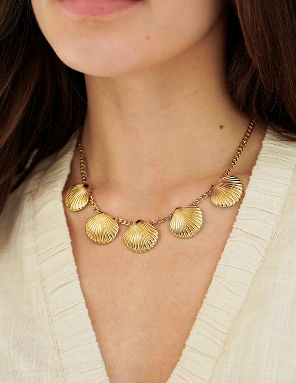My Jewellery Necklace 5 shells MJ13030