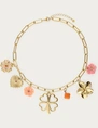 My Jewellery Necklace 7 charms stmt clover MJ13752