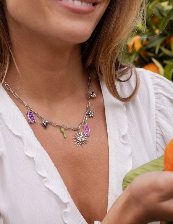 My Jewellery Necklace 7 charms sunny MJ10468