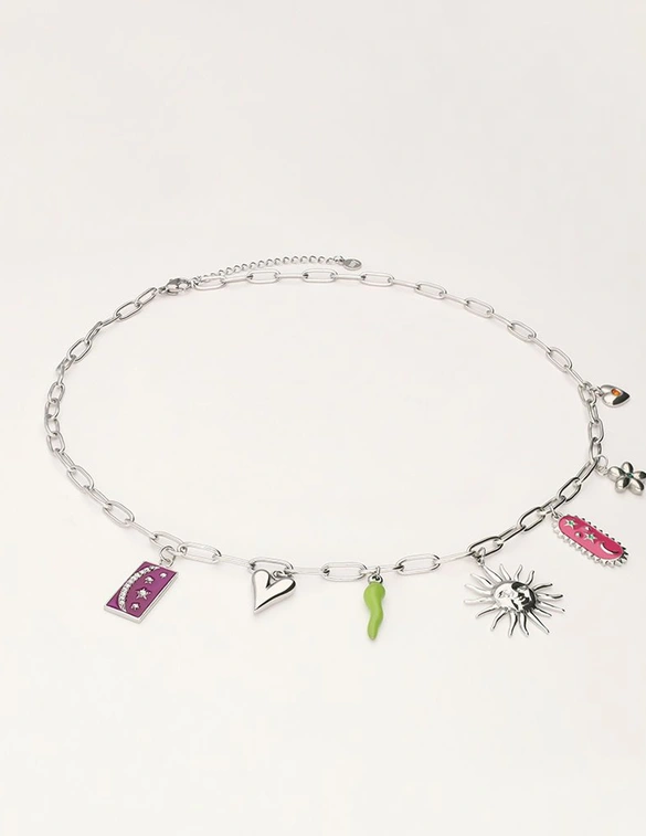My Jewellery Necklace 7 charms sunny MJ10468