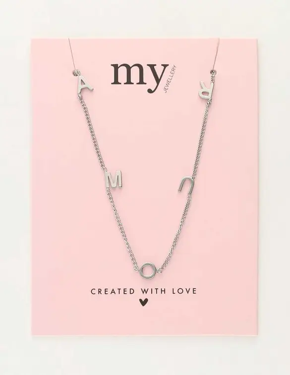 My Jewellery Necklace amour letters MJ10376