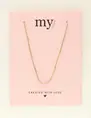 My Jewellery Necklace basic dots MJ09278