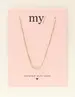 My Jewellery Necklace basic dots MJ09278
