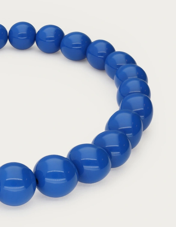 My Jewellery Necklace beads big blue MJ13957