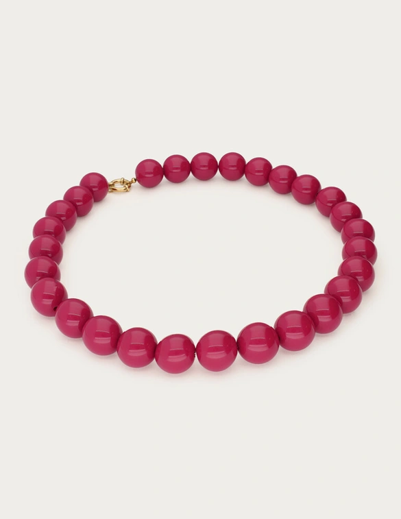My Jewellery Necklace beads big fuchsia MJ14423