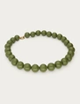 My Jewellery Necklace beads big olive green MJ14424