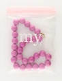 My Jewellery Necklace beads big pink MJ13953