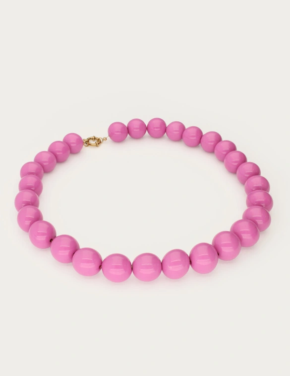 My Jewellery Necklace beads big pink MJ13953