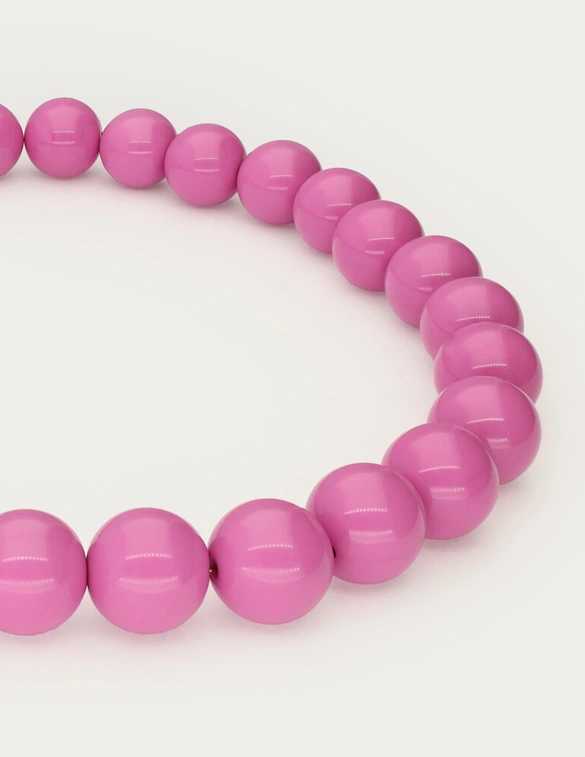 My Jewellery Necklace beads big pink MJ13953