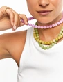My Jewellery Necklace beads green MJ14555