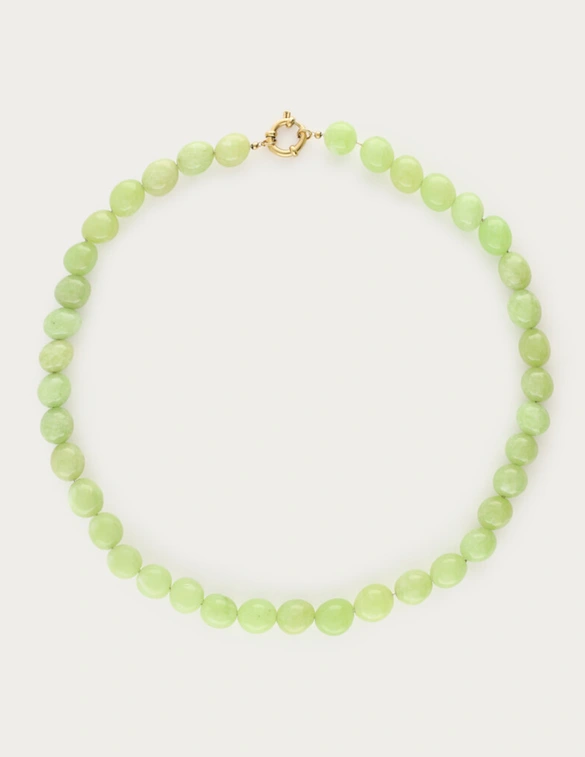 My Jewellery Necklace beads green MJ14555