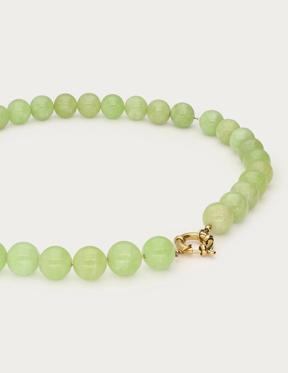 My Jewellery Necklace beads green MJ14555