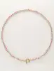 My Jewellery Necklace beads green with lock MJ10728