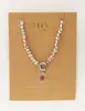 My Jewellery Necklace beads green with lock MJ10728