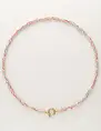 My Jewellery Necklace beads green with lock MJ10728