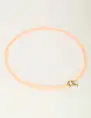 My Jewellery Necklace beads lock orange MJ10086