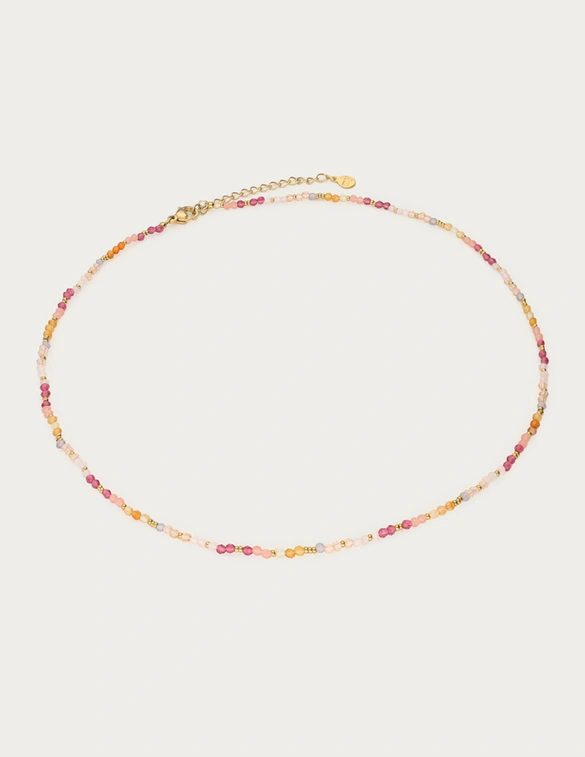 My Jewellery Necklace beads pink MJ13747