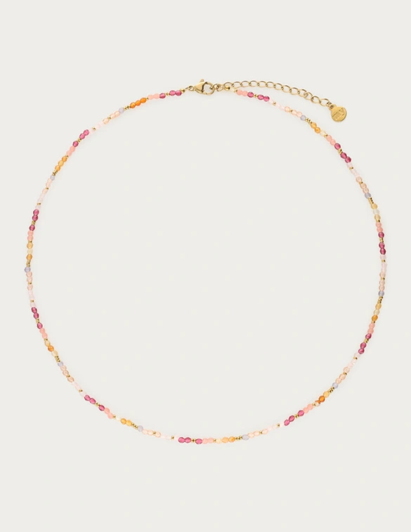 My Jewellery Necklace beads pink MJ13747