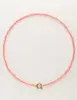 My Jewellery Necklace beads pink with lock pink MJ10727