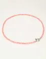 My Jewellery Necklace beads pink with lock pink MJ10727