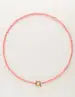 My Jewellery Necklace beads pink with lock pink MJ10727