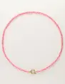 My Jewellery Necklace beads red with lock MJ10729