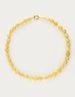 My Jewellery Necklace beads yellow MJ14558