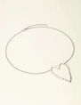My Jewellery Necklace big open heart MJ09537
