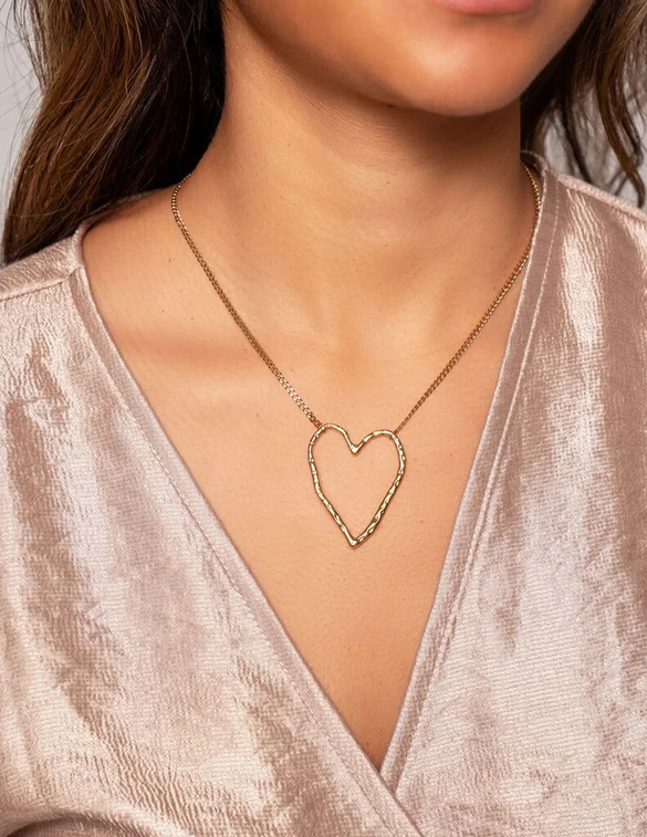 My Jewellery Necklace big open heart MJ09537