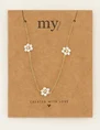 My Jewellery Necklace blooming pearl flower MJ06985