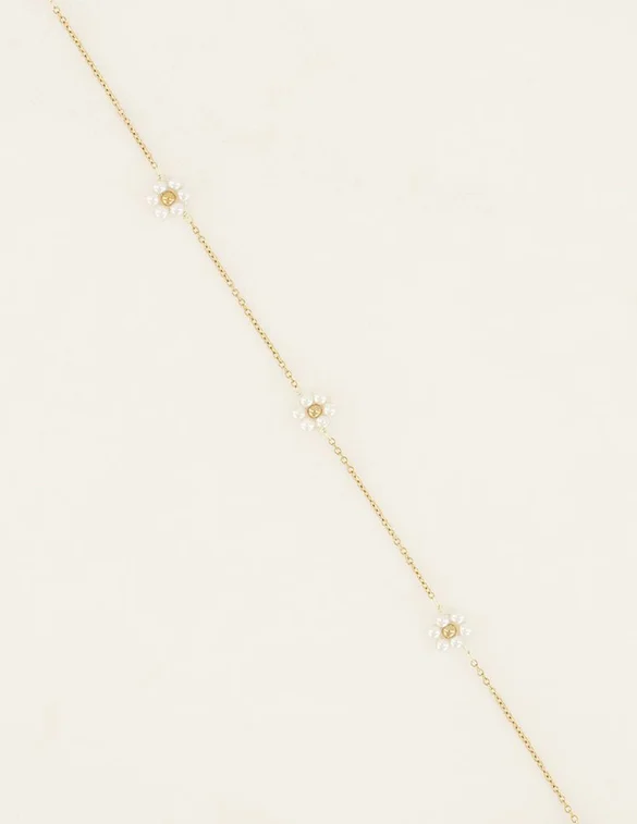 My Jewellery Necklace blooming pearl flower MJ06985