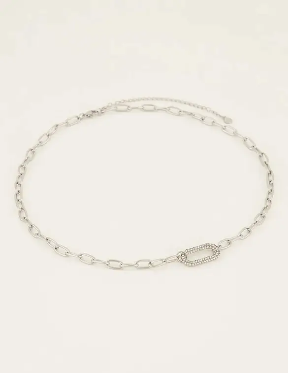 My Jewellery Necklace chain and stones MJ07559
