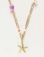 My Jewellery Necklace chain beads & starfish MJ09679