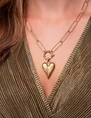 My Jewellery Necklace chain & big heart MJ10021