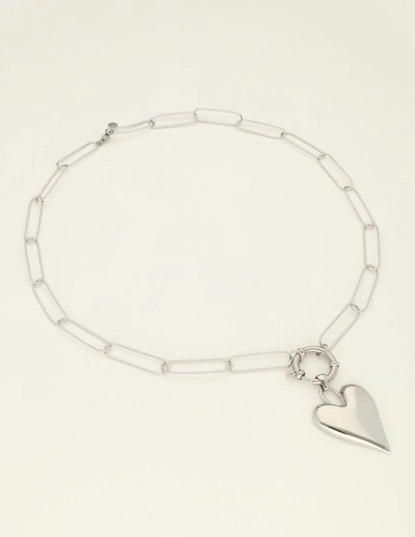 My Jewellery Necklace chain & big heart MJ10021