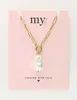 My Jewellery Necklace chain big pearl MJ10534