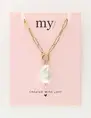 My Jewellery Necklace chain big pearl MJ10534