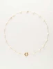 My Jewellery Necklace chain big pearls MJ10127