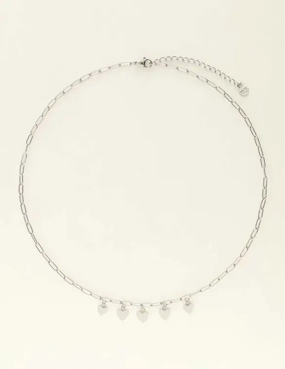 My Jewellery Necklace chain fine hearts MJ09529